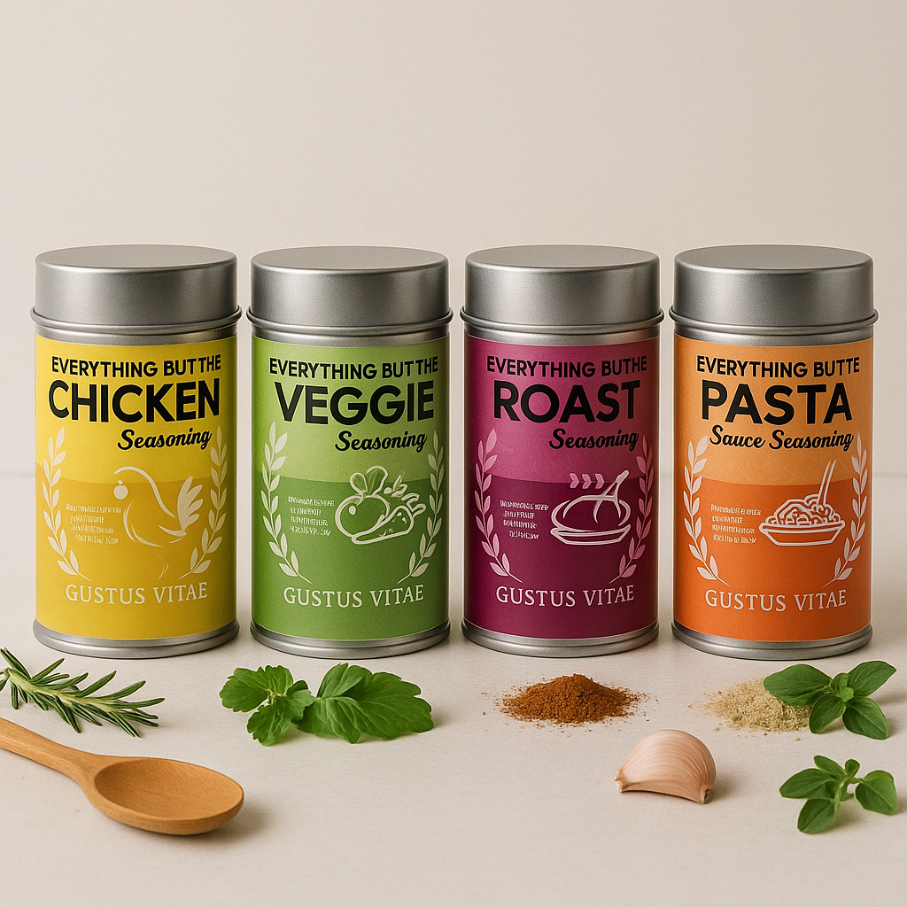 Meal Prep Flavor Combo Set - 4 Pack