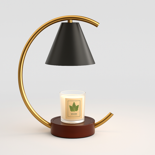 Dimmable Candle Warmer Lamp – Flameless, Adjustable Fragrance