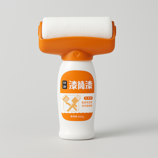 Antibacterial Wall Paint – Strong Repair Latex Paint with Roller Brush